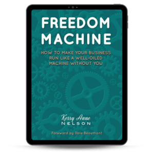 freedom machine business book