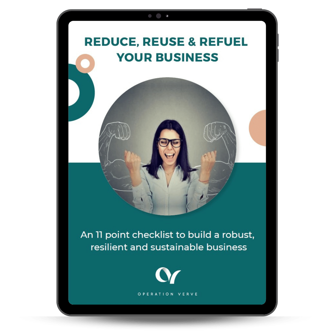 reduce, reuse and refuel in business