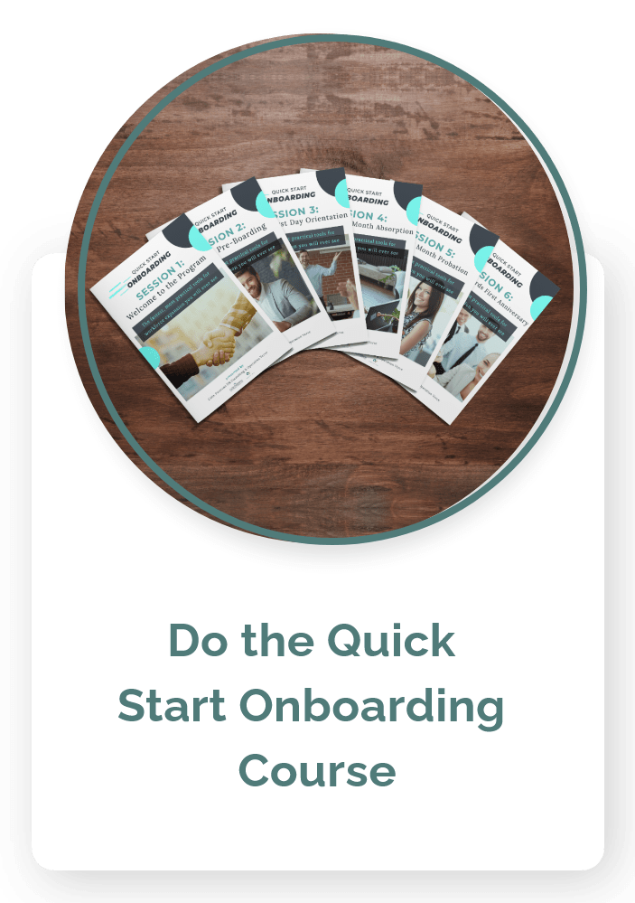 section 4 quick start onboarding