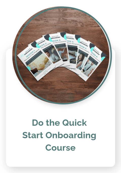 quick start onboarding course